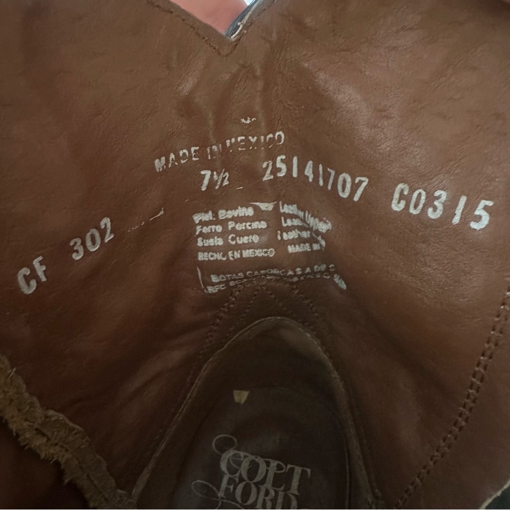 Colt Ford old glory boots 7.5 - Picture 4 of 11